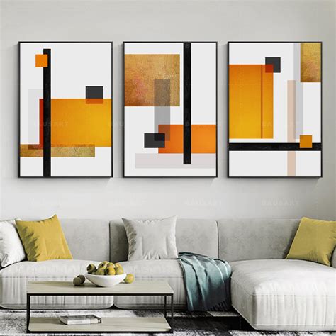 3 panel wall art abstract|set of 3 wall photo prints with frame.